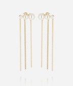 Boucles d'oreilles Tellus (Acier doré)