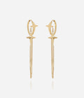 Boucles d'oreilles Erbajolo (Acier doré)