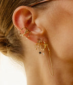 Boucles d'oreilles Erbajolo (Acier doré)