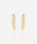 Boucles d'oreilles Badesi (Acier doré)