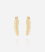 Boucles d'oreilles Badesi (Acier doré)