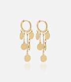Boucles d'oreilles Corato (Acier doré)