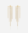 Boucles d'oreilles Gallico (Acier doré)