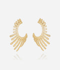 Boucles d'oreilles Banaue (Acier doré)