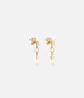 Boucles d'oreilles Deneba (Acier doré)