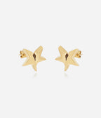Boucles d'oreilles Angel (Acier doré)