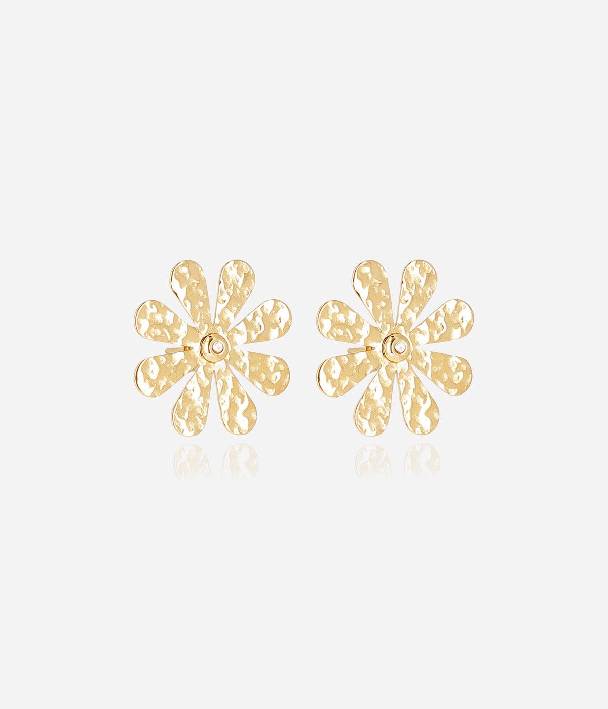 Boucles d'oreilles Ritsa (Acier doré)