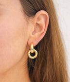 Boucles d'oreilles Dina (Acier)