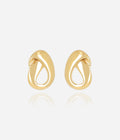 Boucles d'oreilles Magda (Acier doré)
