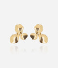 Boucles d'oreilles Kayna (Acier doré)