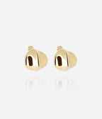 Boucles d'oreilles Hotori (Acier doré)