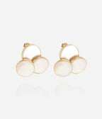 Boucles d'oreilles Anouk (Acier doré)