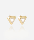 Boucles d'oreilles Goki (Acier doré)