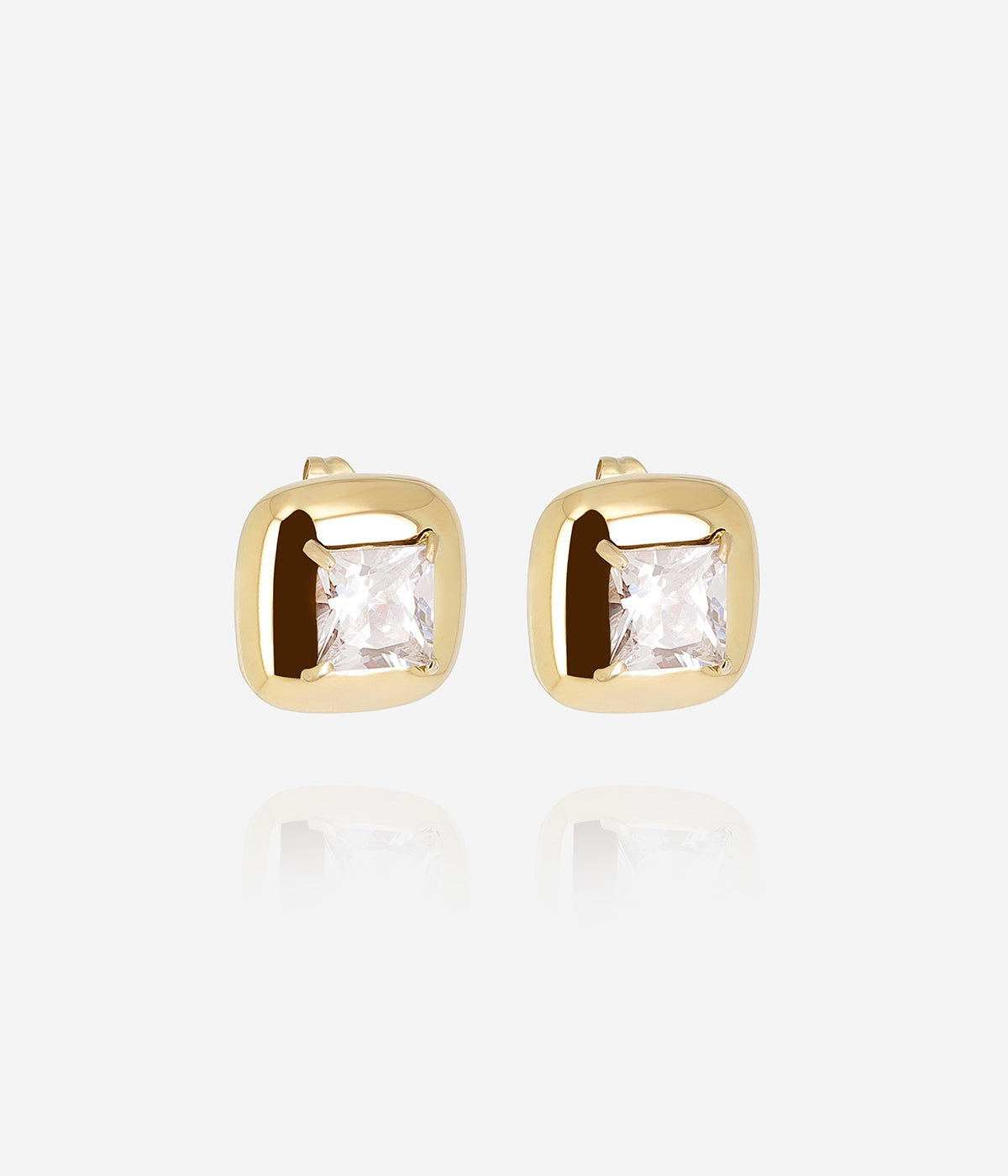 Boucles d'oreilles Dagama (Acier doré)