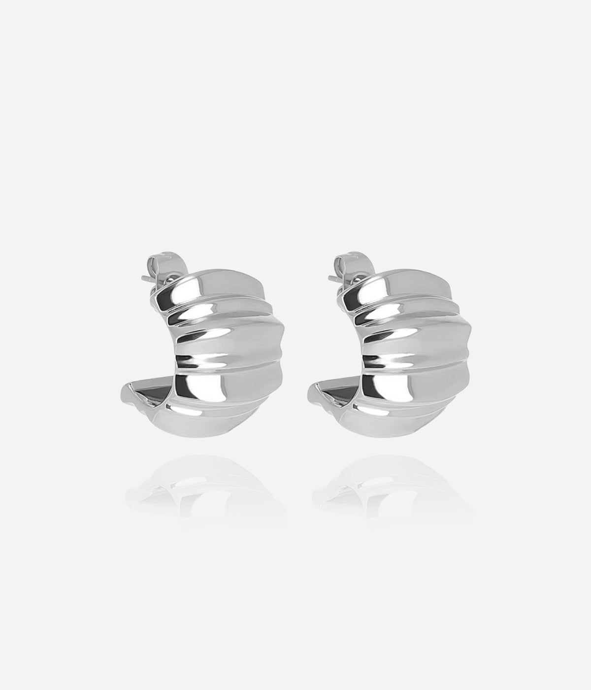 Boucles d'oreilles Eikon (Acier)