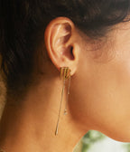 Boucles d'oreilles Orlya (Acier)