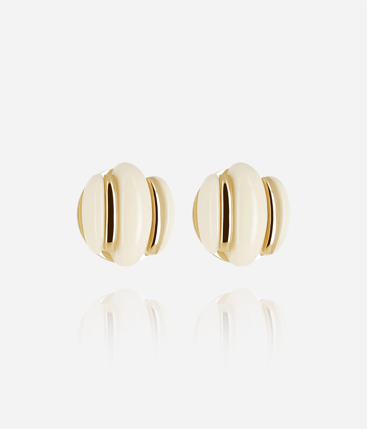 Boucles d'oreilles Cabras (Acier doré)
