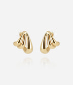 Boucles d'oreilles Biasi (Acier doré)