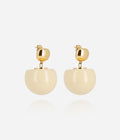 Boucles d'oreilles Rosazia (Acier doré)