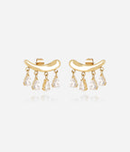 Boucles d'oreilles Poggio (Acier doré)