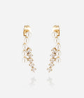 Boucles d'oreilles Nido (Acier doré)