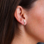 Boucles d'oreilles Aerin (Acier doré)