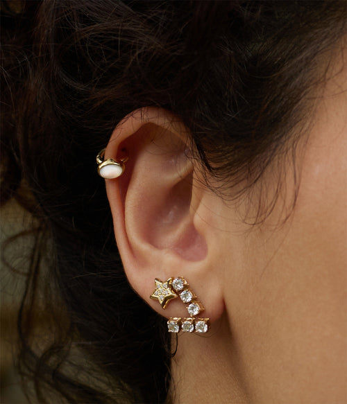 Boucles d'oreilles Aéris (Acier)