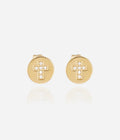 Boucles d'oreilles Trezza (Acier doré)
