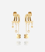 Boucles d'oreilles Lorena (Acier doré)