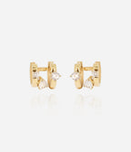 Boucles d'oreilles Yolanda (Acier doré)