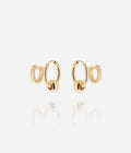 Boucles d'oreilles Carmela (Acier doré)