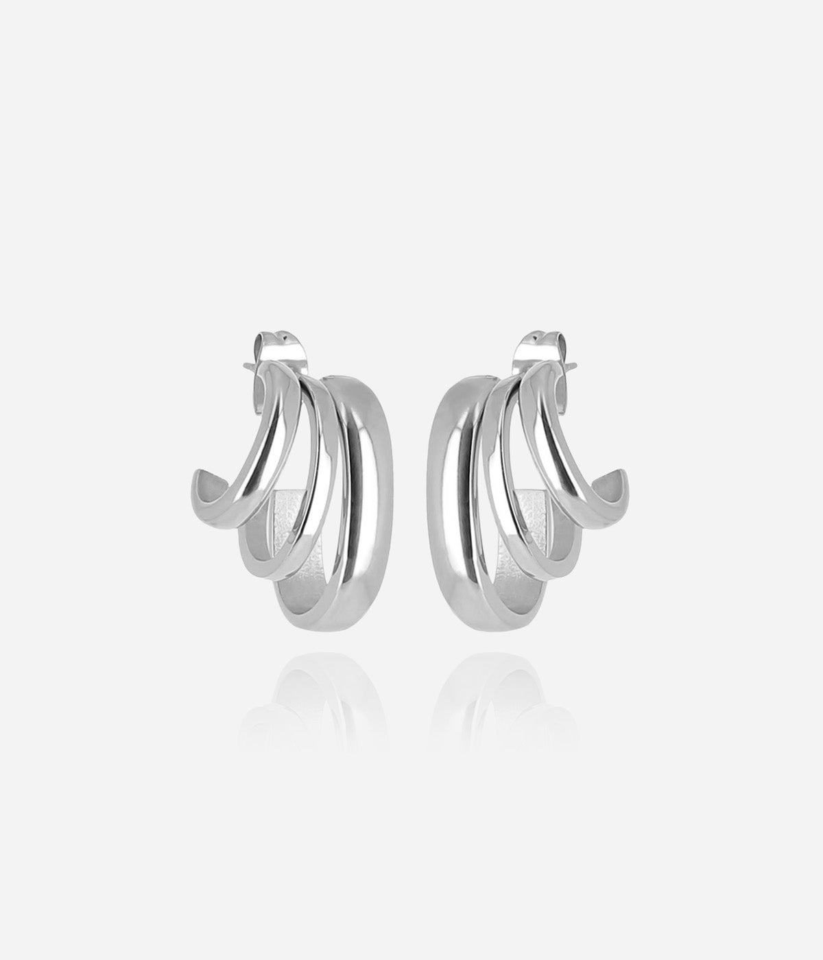 Boucles d'oreilles Tawny (Acier)
