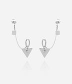 Boucles d'oreilles Banra (Acier)