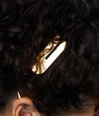 Barrette Maren (Acier doré)