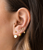 Piercing Bristol (Acier doré)