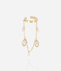 Earcuff Azelie (Acier doré)
