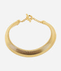 Collier Jonc Lucide (Acier doré)