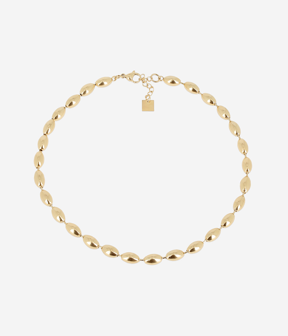 Collier Nyra (Acier doré)