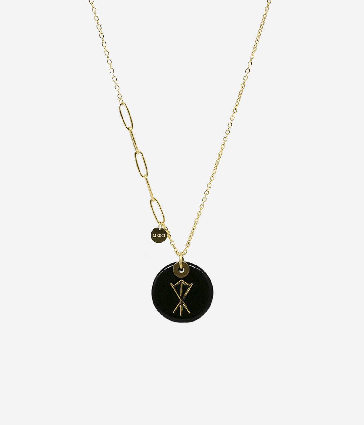 Collier Floki (Acier doré)