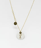 Collier Torvi (Acier doré)