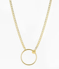 Collier Shy (Acier doré)