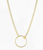 Collier Shy (Acier doré)