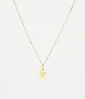 Collier Rune Chance (Acier doré)