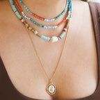 Collier Vincita (Acier doré)