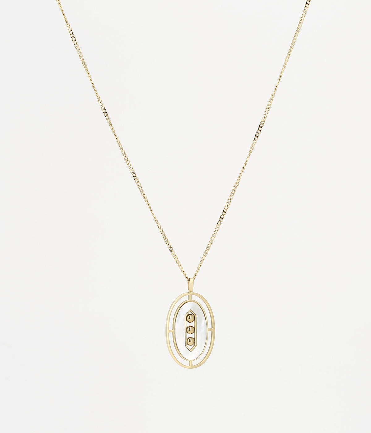 Collier Noura (Acier doré)