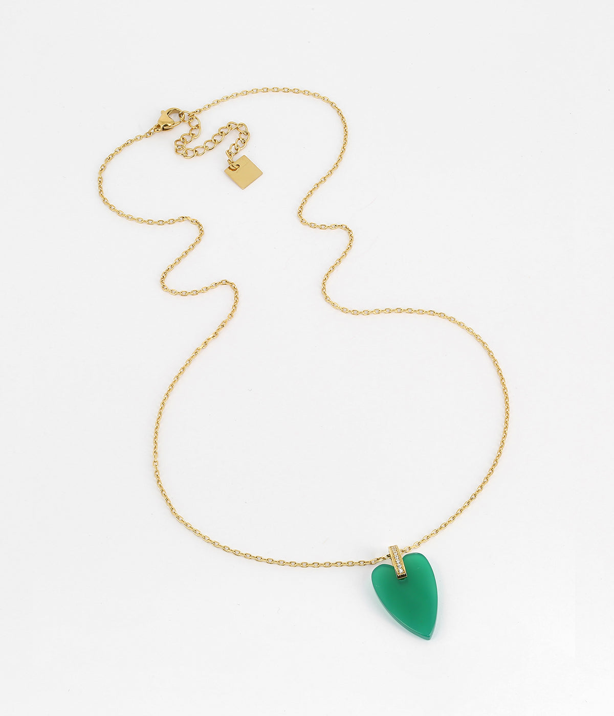 Collier Calliope (Acier doré)