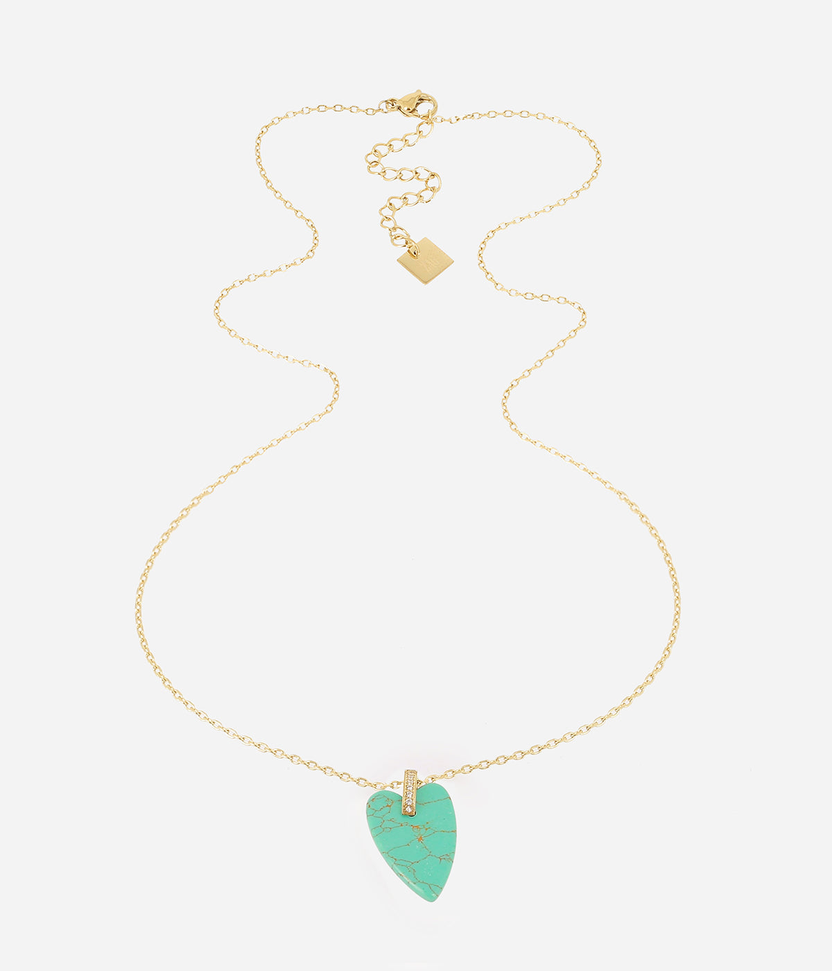 Collier Calliope (Acier doré)