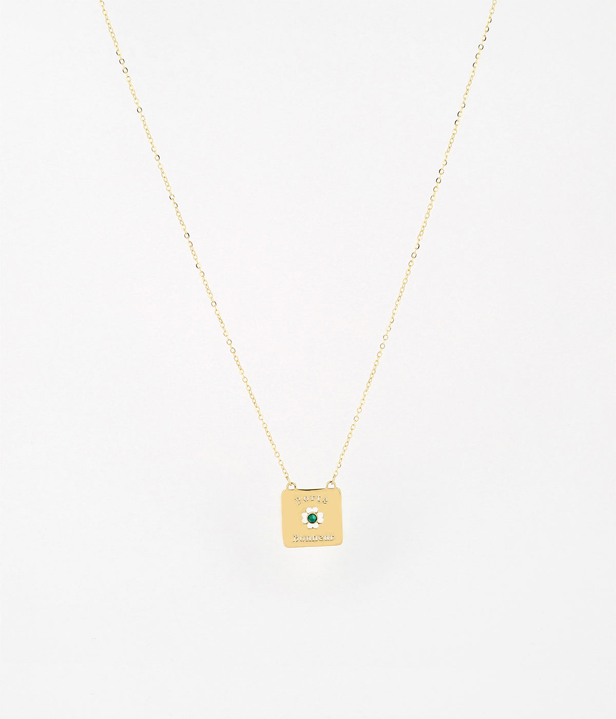 Collier Amuleto (Acier doré)