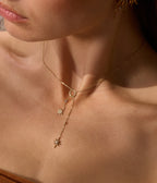 Collier Delta (Acier doré)