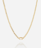 Collier Inara (Acier doré)